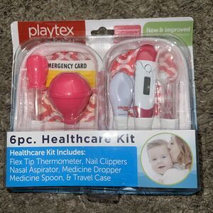 Playtex Baby Healthcare Kit 6 Piece‎ Pink